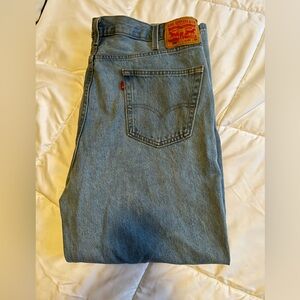 Levi's Light Blue Men's 550 Straight Jeans